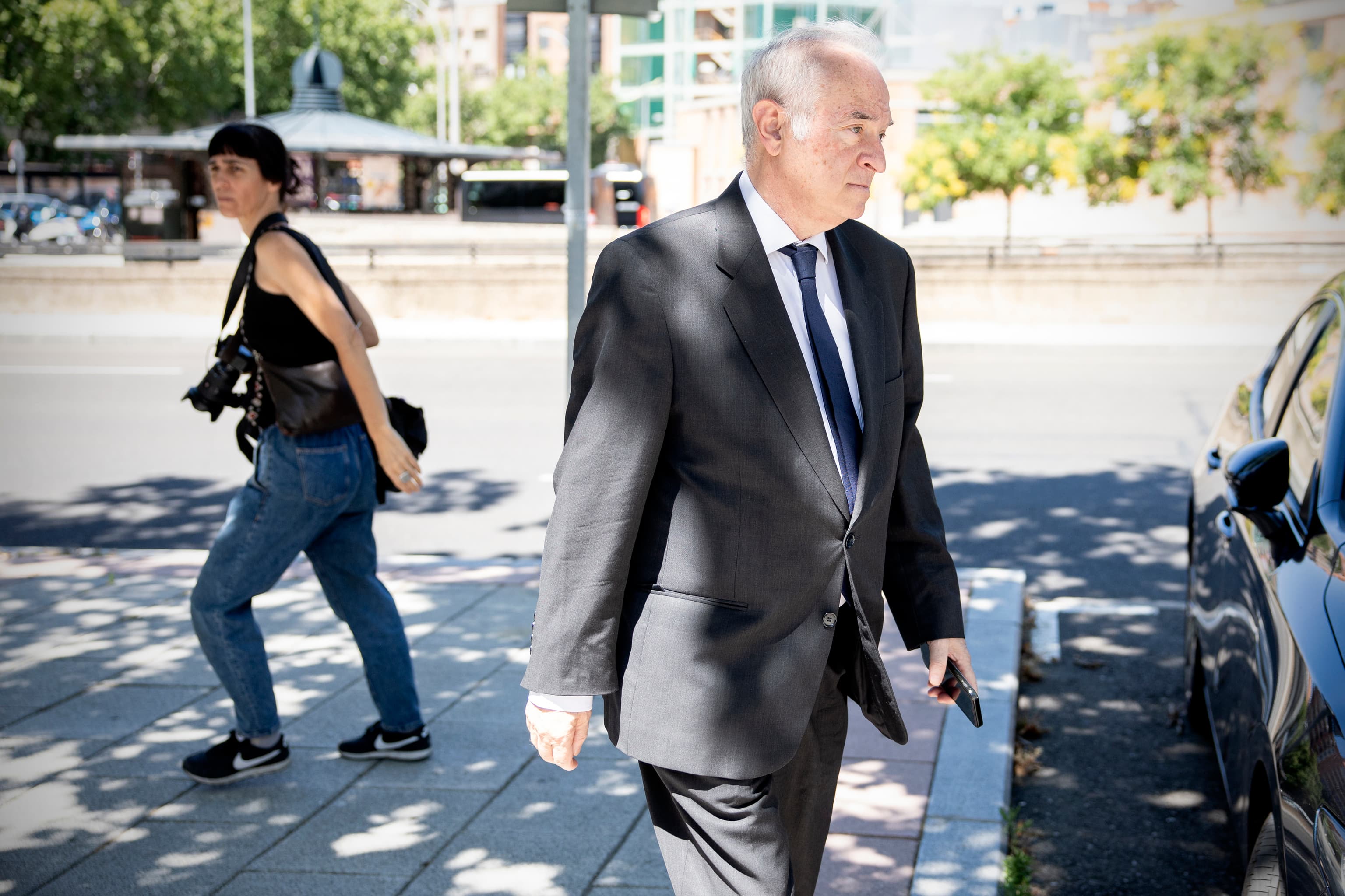 Magistrado Peinado en una audiencia en el Tribunal Supremo durante su carrera judicial
