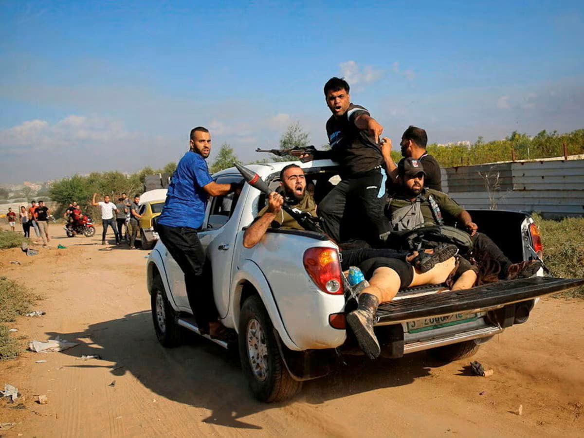 Militares israelíes en la frontera con Gaza durante la escalada del conflicto en 2026