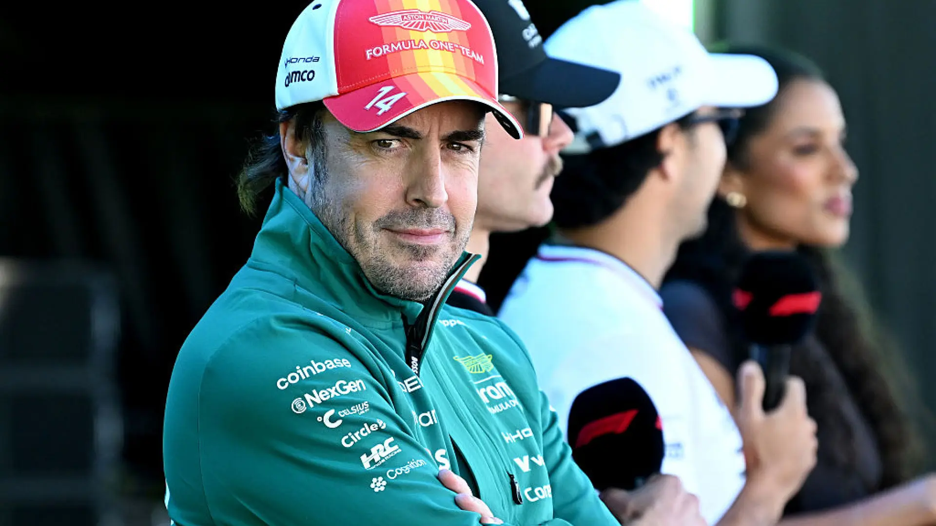 Fernando Alonso, antes de la carrera, a los medios oficiales de la F1: "No sé si va a ser la última vez que corra en España"