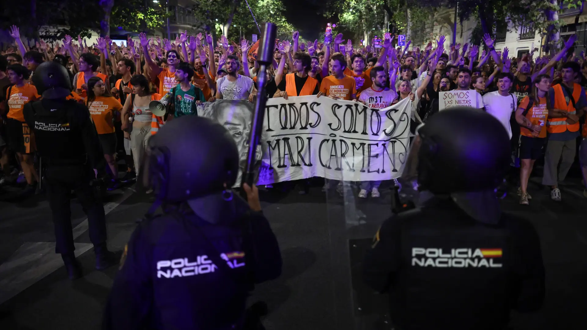 El desahucio en Madrid que reaviva el debate sobre intervención policial y derechos humanos