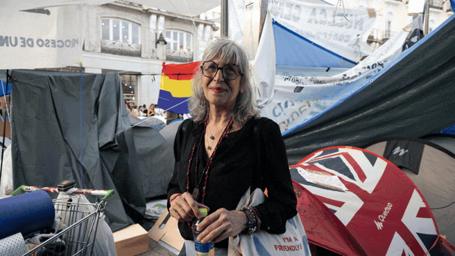 Protestas en España por crisis habitacional: más de 7,000 acampados en Sol y Plaza Catalunya